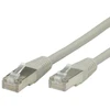 VALUE S/FTP (PiMF) jungiamasis laidas, Cat.6, pilkas 1 m, 1 m, Cat6, S/FTP (S-STP), RJ-45, RJ-45, pilkas