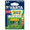 Varta 05716, Įkraunama baterija, AA, Nikelio-metalo hidrido (NiMH), 1,2 V, 2 vnt., 2600 mAh