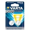 Varta 06016, Vienkartinė baterija, CR2016, Ličio, 3 V, 2 vnt., Metalinis