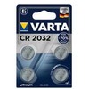 Varta 06032 101 404, Vienkartinės baterijos, CR2032, Ličio, 3 V, 4 vnt., 230 mAh