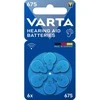 Varta 312, Vienkartinės baterijos, PR41, Cinko-oro, 1,45 V, 6 vnt., Hg (gyvsidabris)