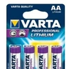 Varta 4x AA ličio, Vienkartinės baterijos, AA, Ličio, 1,5 V, 4 vnt., 2900 mAh