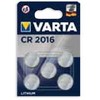 Varta 6016101415, vienkartinė baterija, CR2016, ličio, 3 V, 5 vnt., 87 mAh