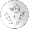 Varta V377 - Laikrodžio sagos formos elementas - pirminis sidabrinis - SR66 - 1,55 V - 27 mAh (0377-101-111)