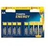 Varta BV-8 AA, Vienkartinės baterijos, AA, Šarminės, 8 vnt., Mėlyna, Geltona, Cilindrinė
