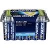Varta Didelės energijos AA, Vienkartinės baterijos, AA, Šarminės, 1,5 V, 24 vnt., Mėlyna, Sidabras