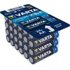 Varta Didelės energijos AA, Vienkartinės baterijos, AA, Šarminės, 1,5 V, 24 vnt., Mėlyna, Sidabras