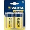 Varta R20 D, D, Cinko-anglies, 1,5 V, 2 vnt., Daugiaspalvis, 61,5 mm