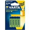 Varta 56613101404, Įkraunama baterija, AA, Nikelio-metalo hidrido (NiMH), 4 vnt., 800 mAh, Mėlyna, Žalia