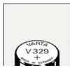 Varta Laikrodžių Baterija Laikrodžiams 329 1 vnt.