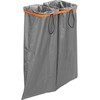Skalbinių maišas, Diversey TASKI, 250x250x25 mm, 36 l, pilkas, plastikinis