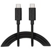 Kabelis USB Veho USB-C - USB-C 1 m Juodas (USB-CT į USB-CT įkrovimui ir)
