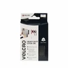 Velcro Lipnios juostelės su ypač stipriais lipniais kabliukais ir kilpelėmis, 50 mm x 100 mm x 2 vnt., juodos