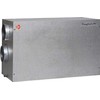 Vėdinimo sistema Nilan Comfort 300 LR, lubinis modelis su CTS602 apšvietimo juosta ir HMI skydeliu. Oro srautas 275 m³/h esant 70 Pa ir SEL 1000 J/m³.