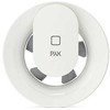 Ventiliatorius Fresh Ab „FRESH Fan Pax Calima“, nepertraukiamo veikimo su aktyviu drėgmės ir šviesos jutikliu, papildomi nustatymai su programėle. Oro srautas 110 m³/h, Ø100–140 mm.