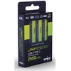 Verico LoopEnergy 4 AA pakuotės, įkraunamos baterijos, įkraunamos per USB-C