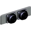 Sieninė spintelė Ensto Cubo P membraninis flanšas su gumine membrana 2 x Ø27 - 66mm, 300mm dėžutės šonui