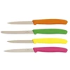 Victorinox peilių rinkinys 4 daržovių peiliai mišrių spalvų, 4 vnt./pak