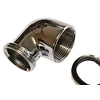 VIEGA Chromuotas kanalizacijos vamzdžio kampas 1 1/4"-32 mm su veržle