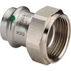 [[KEEP0]]VIEGA Inox įsukamas 3/4"x18 mm Inox, nerūdijantis plienas, mova/mova, SC-Contur, trumpas