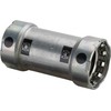 VIEGA Megapress skydemuffe 1/2" af ulegeret stål med zink/nikkel belægning, SC-Contur.