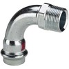 Viega Bogen PRESTABO 90 Grad 1114 558451 35x11/4 aus unlegiertem Stahl mit