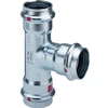 VIEGA Prestabo tee 54x28x54mm af ulegeret stål SC-contur