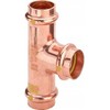 VIEGA Profipress dujų trišakis 22 mm x 1/2", pagamintas iš pistoleto metalo, su SC-Contur ir vidiniu sriegiu