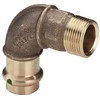 Viega 90 ° 15mm x 1 / 2 "bronza (112 950)