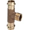 Viega T-Stueck SANPRESS Nr.2217.1 194123 AG 22x3/4x22mm aus Rotguss