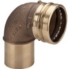 VIEGA Sanpress XL alkūnė 90 laipsnių 76 mm iš raudonojo ketaus įvorė/nippelė, SC-Contur