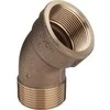 VIEGA kampinis 3/4" 45 laipsnių įvorė/nipelis, pistoleto metalo spalvos