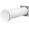 DUKA Teleskopinis vožtuvas Ø105 mm 260/400 mm pilka/balta tipas 450 DB