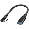 LogiLink Kampinis USB-C laidas USB 3.2 15W 0.2m
