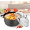 Maestro MR-4628C Puodas su dangčiu 28 cm 5,8 l Juodas