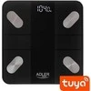 Virtuvinės svarstyklės Kūno masę anal. svarstyklės ADLER AD-8186(baltos)