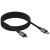 Kabelis USB Vision 1 m Lightning na USB-C magnetyczny spiralny Oryginalny Apple C91 Lightning 27 W 5 A (TC 1MLTGMAG/BL)