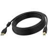 VISION 3 m juodas USB 2.0 kabelis