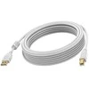 Vision 3 m USB 2.0, 3 m, USB A, USB B, USB 2.0, Kištukas/Kištukas, Baltas