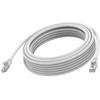 Vision RJ45 (m) zu RJ45 (m) - STP geschirmtes Twisted-Pair - CAT 6a - 10 Gbps - 24 AWG - mit Knickschutz - 5 m - baltas