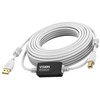 Kabelis USB Vision USB-A - USB-B 15 m Baltas (TC 15MUSB+/2)