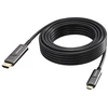 Vision TC 15MUSBCHDMI+/BL, 15 m, USB Type-C, HDMI Type A (standartinis), vyriškas, vyriškas, tiesus