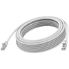 Vision RJ45 (m) zu RJ45 (m) - STP geschirmtes Twisted-Pair - CAT 6a - 10 Gbps - 24 AWG - mit Knickschutz - 5 m - baltas