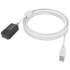 Vision installationstaugliches USB 2.0-Aktiv-Verlangerungskabel - 30 JAHRE GARANTIE - Gold-Steckverbinder - Ferritkerne - 480 Mbit/s - Abschirmgeflecht mit uber 65 % Abdeckung - USB-A (F) zu USB-A (M) - Aussendurchmesser 4,5 mm - 28 + 24 AWG - 5 m - W