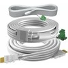 Vision TC3-PK10MCABLES - 10 m - VGA (D-Sub) - VGA (D-Sub) - Male/Female - Baltas - Sidabrinis
