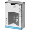 Vivanco 31712, DVD dėklas, 1 diskas, juodas, 136 mm, 190 mm, 73 mm