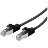 Vivanco VNITLAN8F50STPK, 5 m, Cat8, S/FTP (S-STP), RJ-45, RJ-45, Juodas