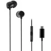 Įstatomos į ausis (In-ear tipo) ausinės Vivanco Stereo USB-C, juoda (61752)