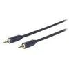 Kabelis VivoLink Jack 3.5mm - Jack 3.5mm 0.5m juoda (PROMJ0.5)