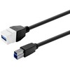 Kabelis USB VivoLink Keystone PROKEYUSB3AFBM2W USB 3.0 Baltas